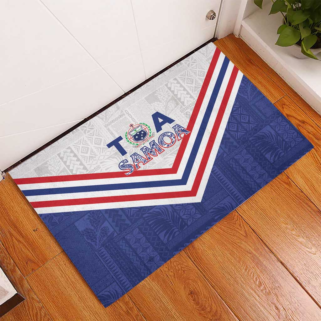 Toa Samoa Rugby Rubber Doormat 1992-1993 Special Edition - Polynesian Pride