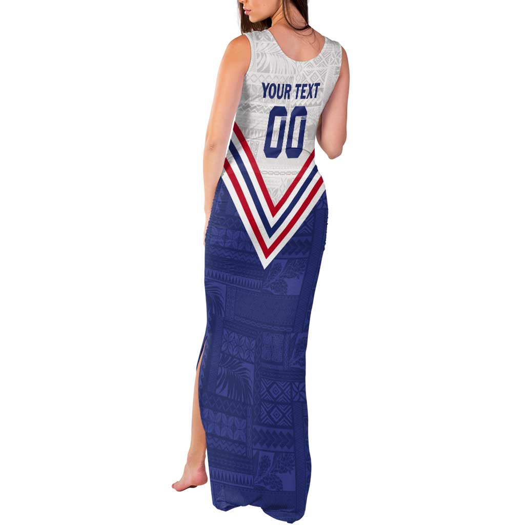 Custom Toa Samoa Rugby Tank Maxi Dress 1992-1993 Special Edition - Polynesian Pride