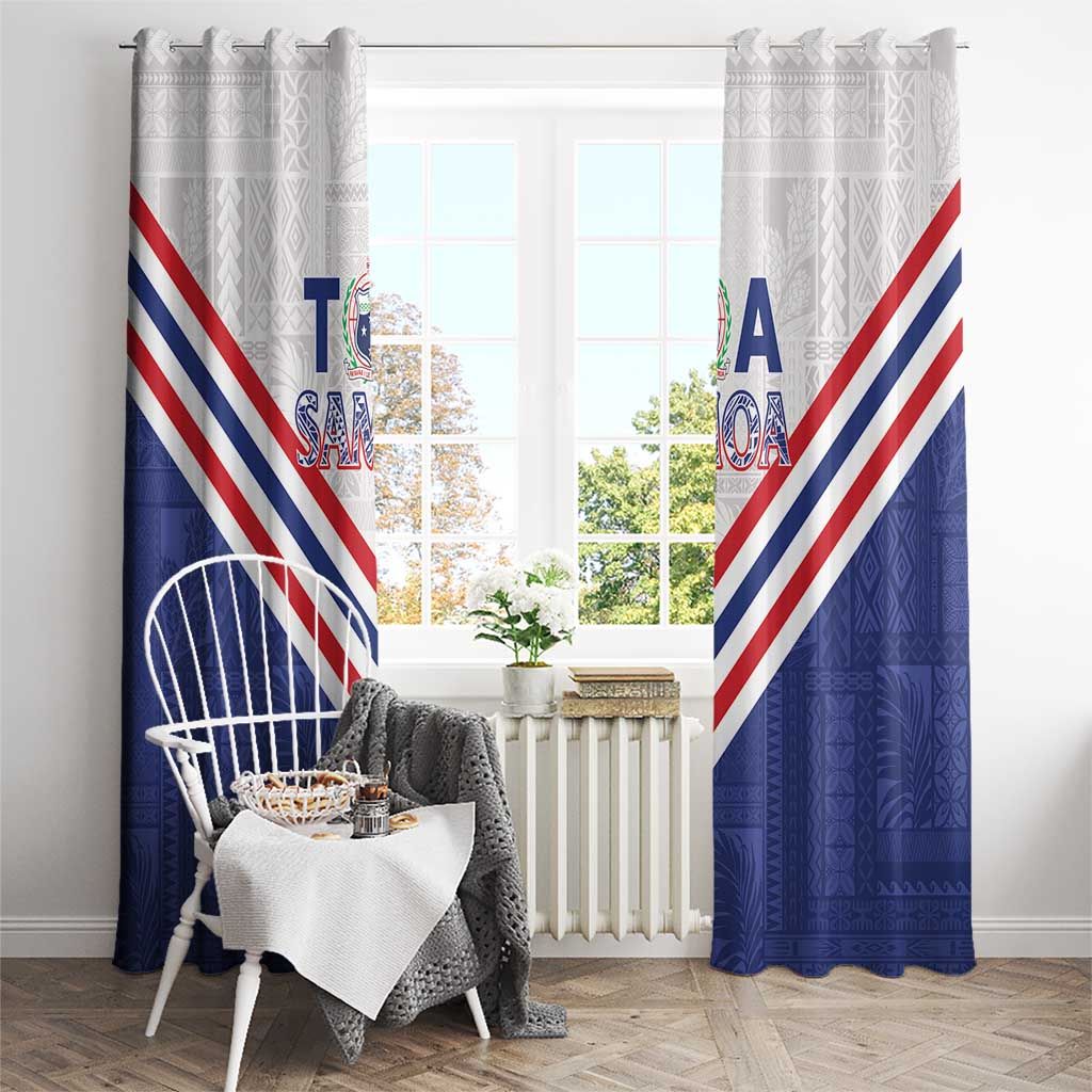 Toa Samoa Rugby Window Curtain 1992-1993 Special Edition - Polynesian Pride