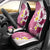 Maori Manta Ray Plumeria Royal Pink Car Seat Cover