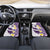 Maori Manta Ray Plumeria Deep Purple Car Mats