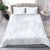 Plumeria Floral White Sunday Bedding Set