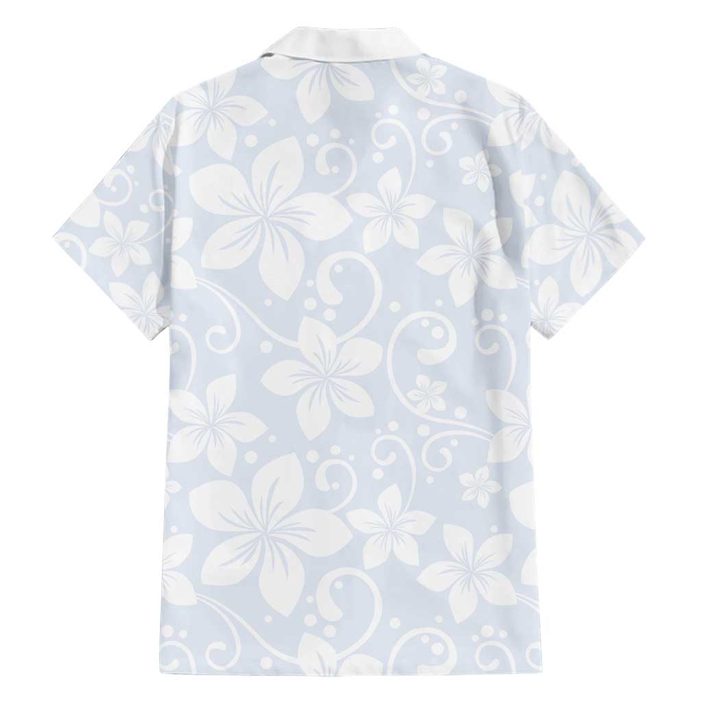 Plumeria Floral White Sunday Hawaiian Shirt LT01 - Polynesian Pride