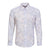 Plumeria Floral White Sunday Long Sleeve Button Shirt