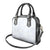 Plumeria Floral White Sunday Shoulder Handbag