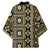 Fiji Masi Tapa Pattern Yellow Kimono - Polynesian Pride