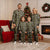 Fiji Masi Tapa Pattern Yellow Christmas Pajama Set - Polynesian Pride