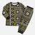 Fiji Masi Tapa Pattern Yellow Christmas Pajama Set - Polynesian Pride