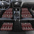 Fiji Masi Tapa Pattern Red Car Mats - Polynesian Pride