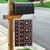 Fiji Masi Tapa Pattern Red Garden Flag - Polynesian Pride