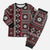 Fiji Masi Tapa Pattern Red Christmas Pajama Set - Polynesian Pride