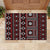 Fiji Masi Tapa Pattern Red Rubber Doormat - Polynesian Pride