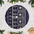Fiji Masi Tapa Pattern Purple Tree Skirt - Polynesian Pride