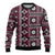 Fiji Masi Tapa Pattern Pink Ugly Christmas Sweater - Polynesian Pride
