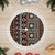 Fiji Masi Tapa Pattern Orange Tree Skirt - Polynesian Pride