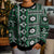 Fiji Masi Tapa Pattern Green Kid Ugly Christmas Sweater - Polynesian Pride