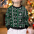 Fiji Masi Tapa Pattern Green Kid Ugly Christmas Sweater - Polynesian Pride