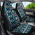 Fiji Masi Tapa Pattern Blue Car Seat Cover - Polynesian Pride