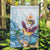 Hawaii Flamingo Garden Flag Plumeria Tropical Beach