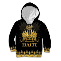Haiti Neg Marron Gold Kid Hoodie Lespwa pa anyen san aksyon
