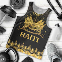 Haiti Neg Marron Gold Men Tank Top Lespwa pa anyen san aksyon LT01 - Polynesian Pride