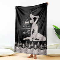 Haiti Neg Marron Silver Blanket Hope is Nothing Without Action LT01 - Polynesian Pride