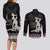 Haiti Neg Marron Silver Couples Matching Long Sleeve Bodycon Dress and Long Sleeve Button Shirt Hope is Nothing Without Action