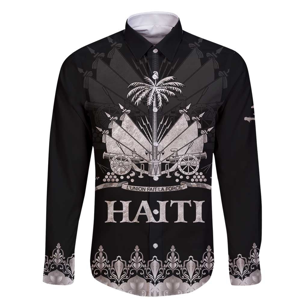 Haiti Neg Marron Silver Family Matching Off Shoulder Short Dress and Hawaiian Shirt Hope is Nothing Without Action