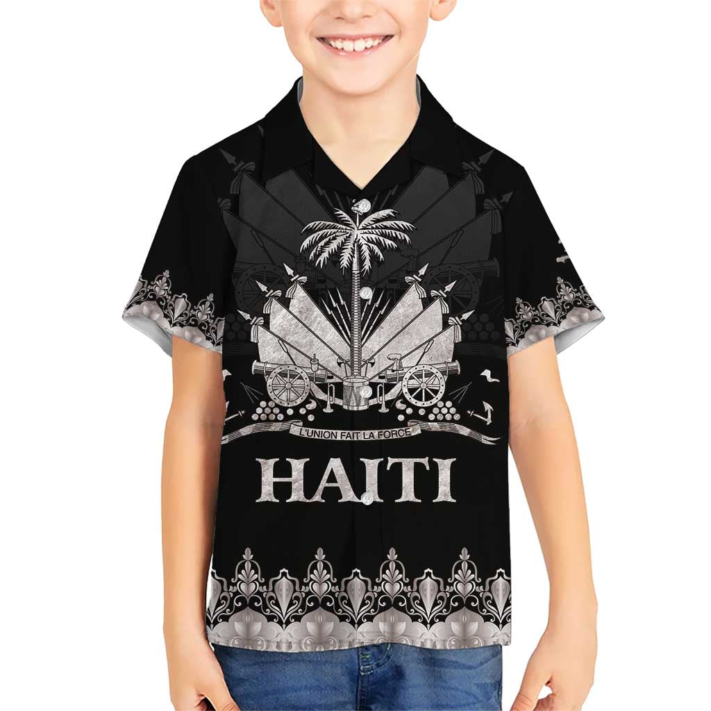 Haiti Neg Marron Silver Hawaiian Shirt Hope is Nothing Without Action LT01 - Polynesian Pride