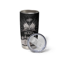 Haiti Neg Marron Silver Tumbler Cup Hope is Nothing Without Action LT01 - Polynesian Pride