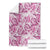 Pink Ribbon Hibiscus Tropical Pattern Blanket Breast Cancer