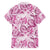 Pink Ribbon Hibiscus Tropical Pattern Hawaiian Shirt Breast Cancer