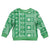 Fiji Masi All Green Kid Ugly Christmas Sweater Tapa Pattern - Polynesian Pride
