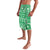 Fiji Masi All Green Lavalava Tapa Pattern - Polynesian Pride