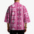 Fiji Masi All Pink Kimono Tapa Pattern - Polynesian Pride
