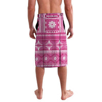 Fiji Masi All Pink Lavalava Tapa Pattern - Polynesian Pride