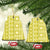Fiji Masi All Yellow Ceramic Ornament Tapa Pattern - Polynesian Pride