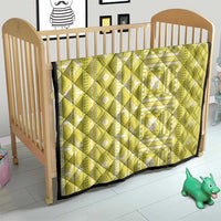 Fiji Masi All Yellow Quilt Tapa Pattern - Polynesian Pride