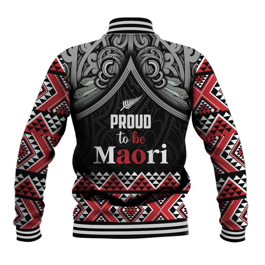 Aotearoa Toitu Te Tiriti Waitangi Baseball Jacket Proud To Be Maori LT01 - Polynesian Pride