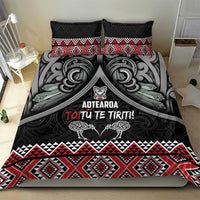 Aotearoa Toitu Te Tiriti Waitangi Bedding Set Proud To Be Maori