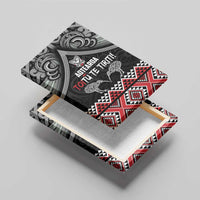 Aotearoa Toitu Te Tiriti Waitangi Canvas Wall Art Proud To Be Maori LT01 - Polynesian Pride
