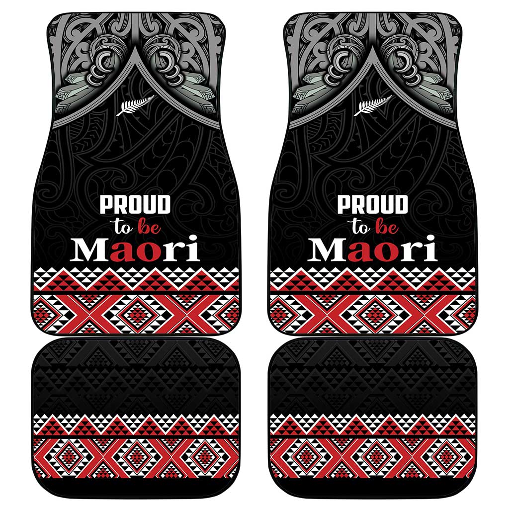 Aotearoa Toitu Te Tiriti Waitangi Car Mats Proud To Be Maori LT01 - Polynesian Pride