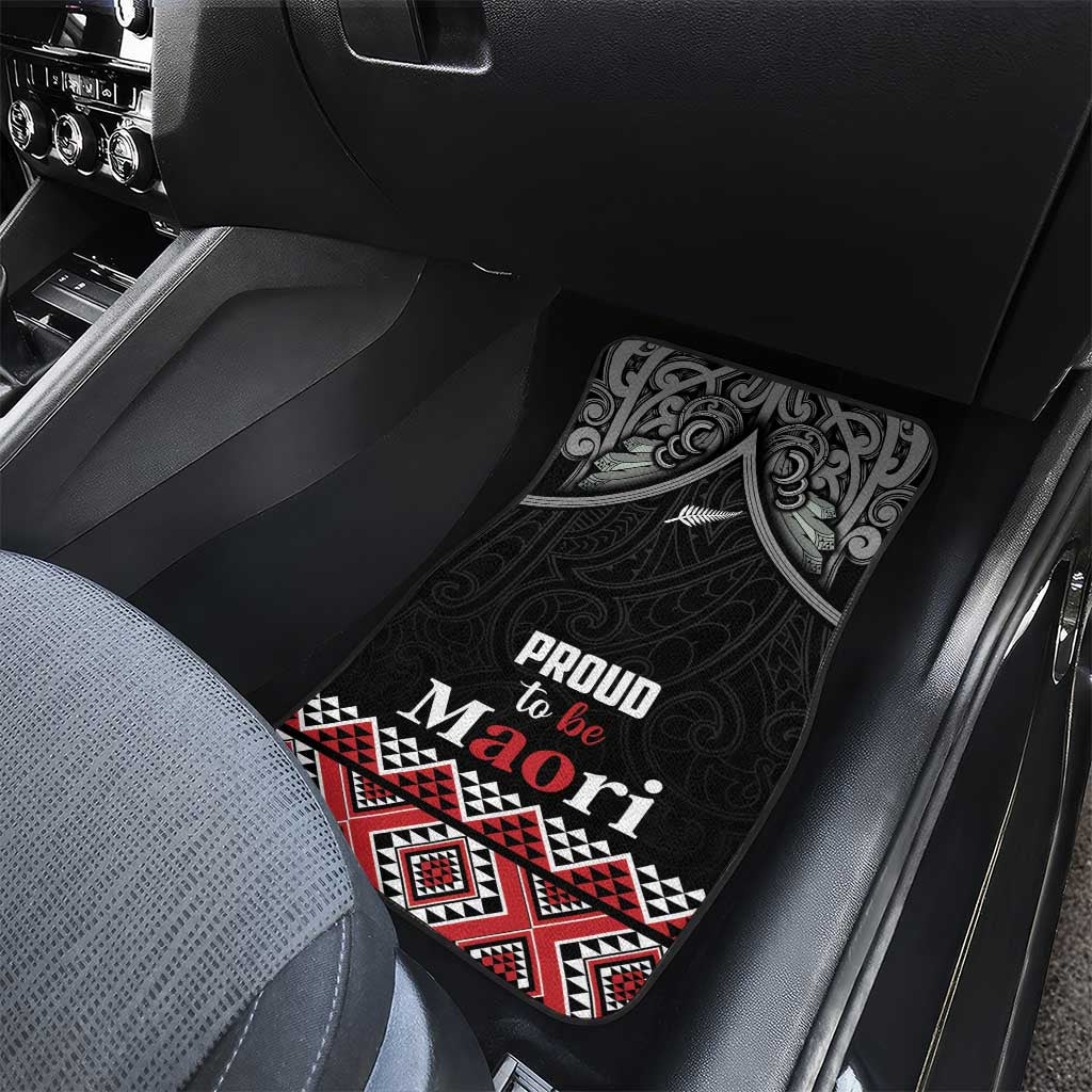 Aotearoa Toitu Te Tiriti Waitangi Car Mats Proud To Be Maori LT01 - Polynesian Pride