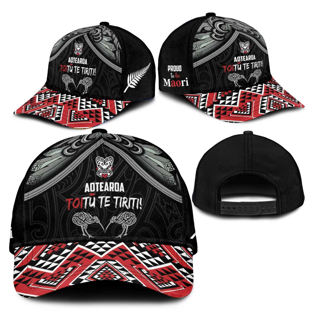 Aotearoa Toitu Te Tiriti Waitangi Classic Cap Proud To Be Maori LT01 - Polynesian Pride