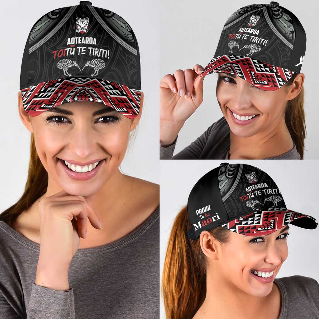 Aotearoa Toitu Te Tiriti Waitangi Classic Cap Proud To Be Maori LT01 - Polynesian Pride