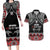 Aotearoa Toitu Te Tiriti Waitangi Couples Matching Long Sleeve Bodycon Dress and Hawaiian Shirt Proud To Be Maori