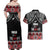 Aotearoa Toitu Te Tiriti Waitangi Couples Matching Off Shoulder Maxi Dress and Hawaiian Shirt Proud To Be Maori