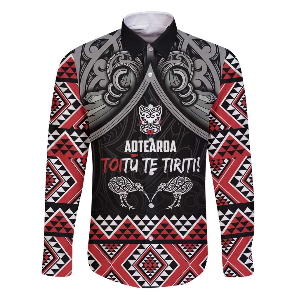 Aotearoa Toitu Te Tiriti Waitangi Family Matching Mermaid Dress and Hawaiian Shirt Proud To Be Maori