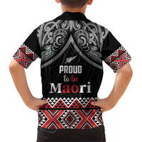 Aotearoa Toitu Te Tiriti Waitangi Family Matching Short Sleeve Bodycon Dress and Hawaiian Shirt Proud To Be Maori