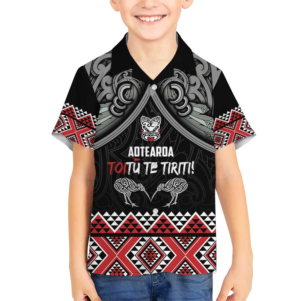 Aotearoa Toitu Te Tiriti Waitangi Hawaiian Shirt Proud To Be Maori LT01 - Polynesian Pride